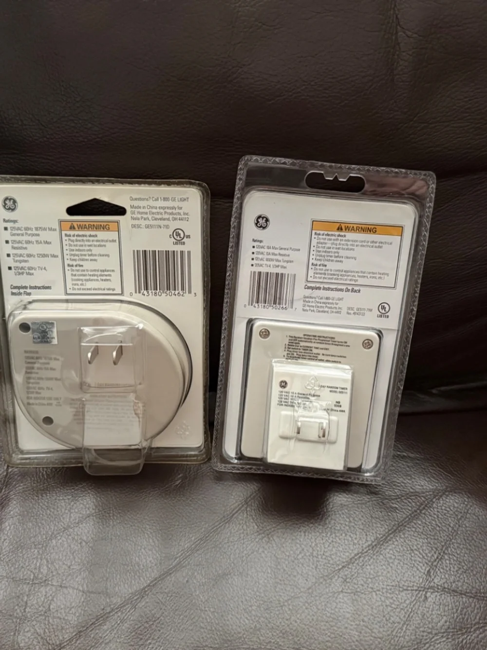 2 Pack - GE Random Pre-Programmed Vacation Timer - Picture 2 of 5